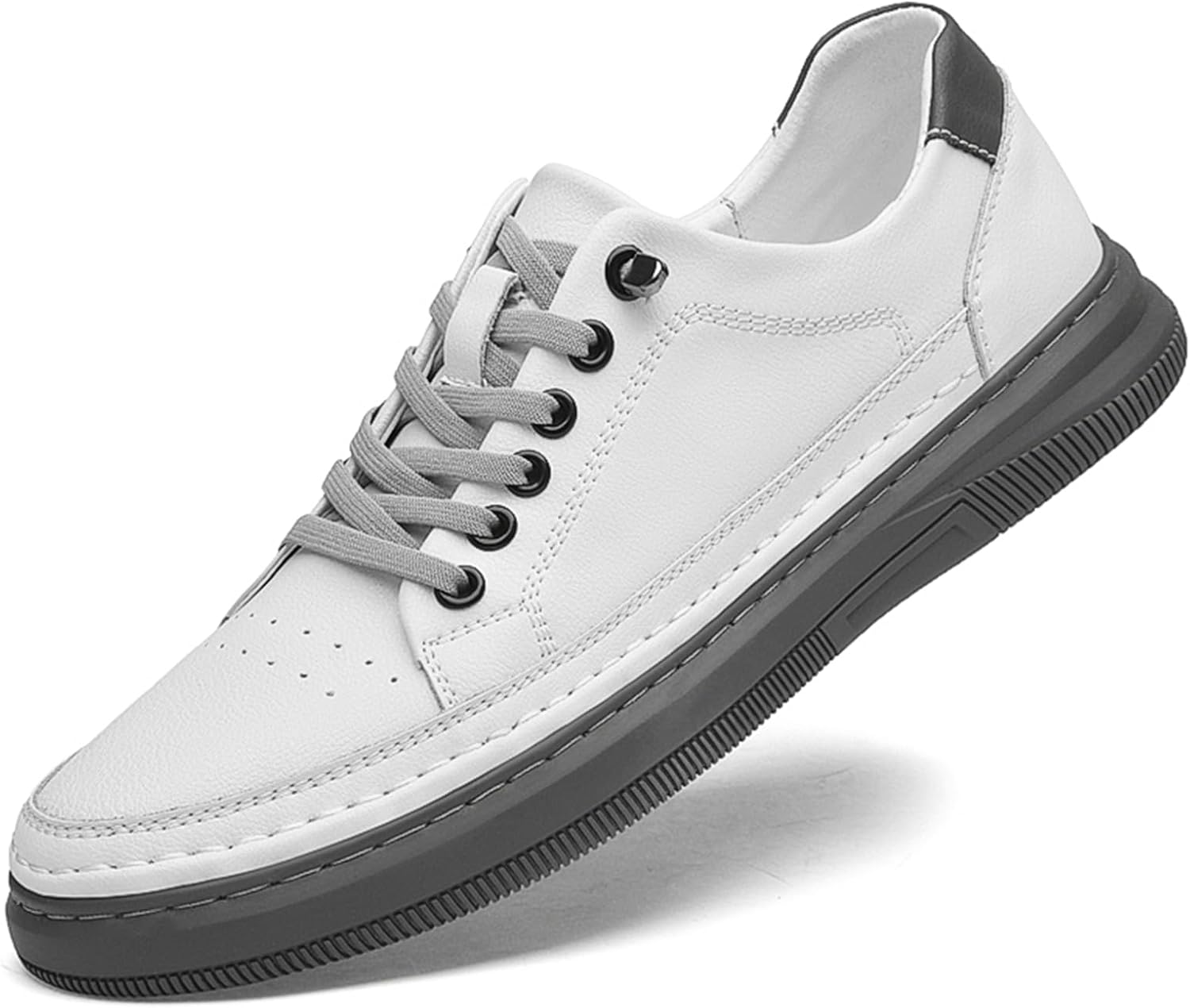Мужские водонепроницаемые противоскользящие туфли из коровьей кожи, повседневные мягкие оксфорды, модные кожаные кроссовки на шнуровке Abborora, белый
Мужские водонепроницаемые противоскользящие туфли из коровьей кожи, повседневные мягкие оксфорды, модные кожаные кроссовки на шнуровке Abborora, белый
