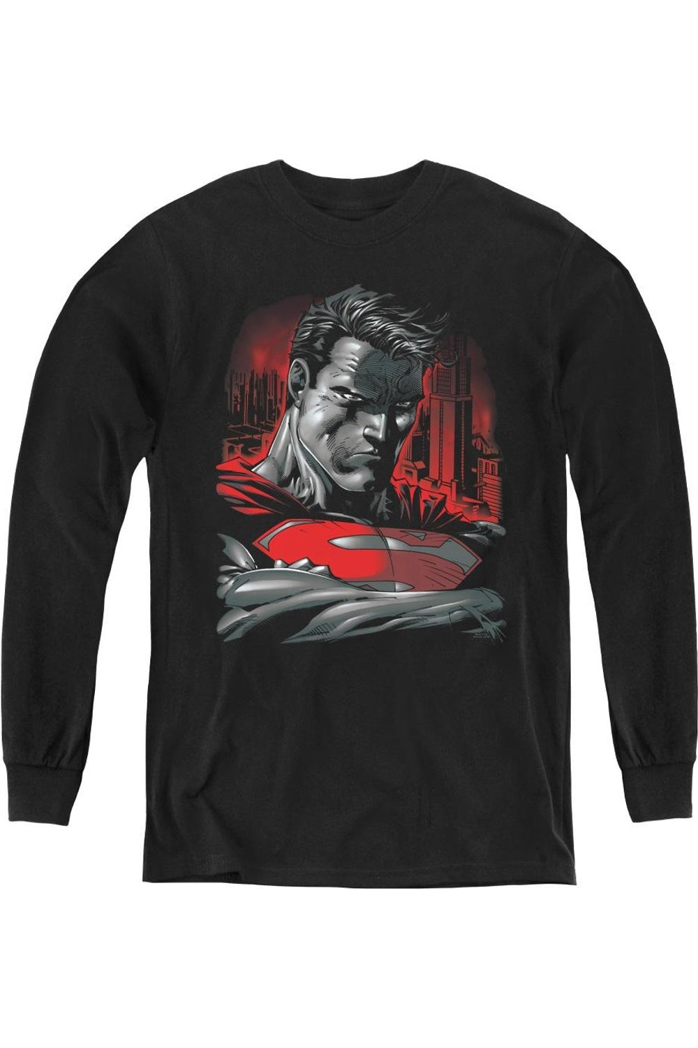 Футболка с длинным рукавом для детей "Супермен: Человек из стали" Gildan, черный
Футболка с длинным рукавом для детей "Супермен: Человек из стали" Gildan, черный