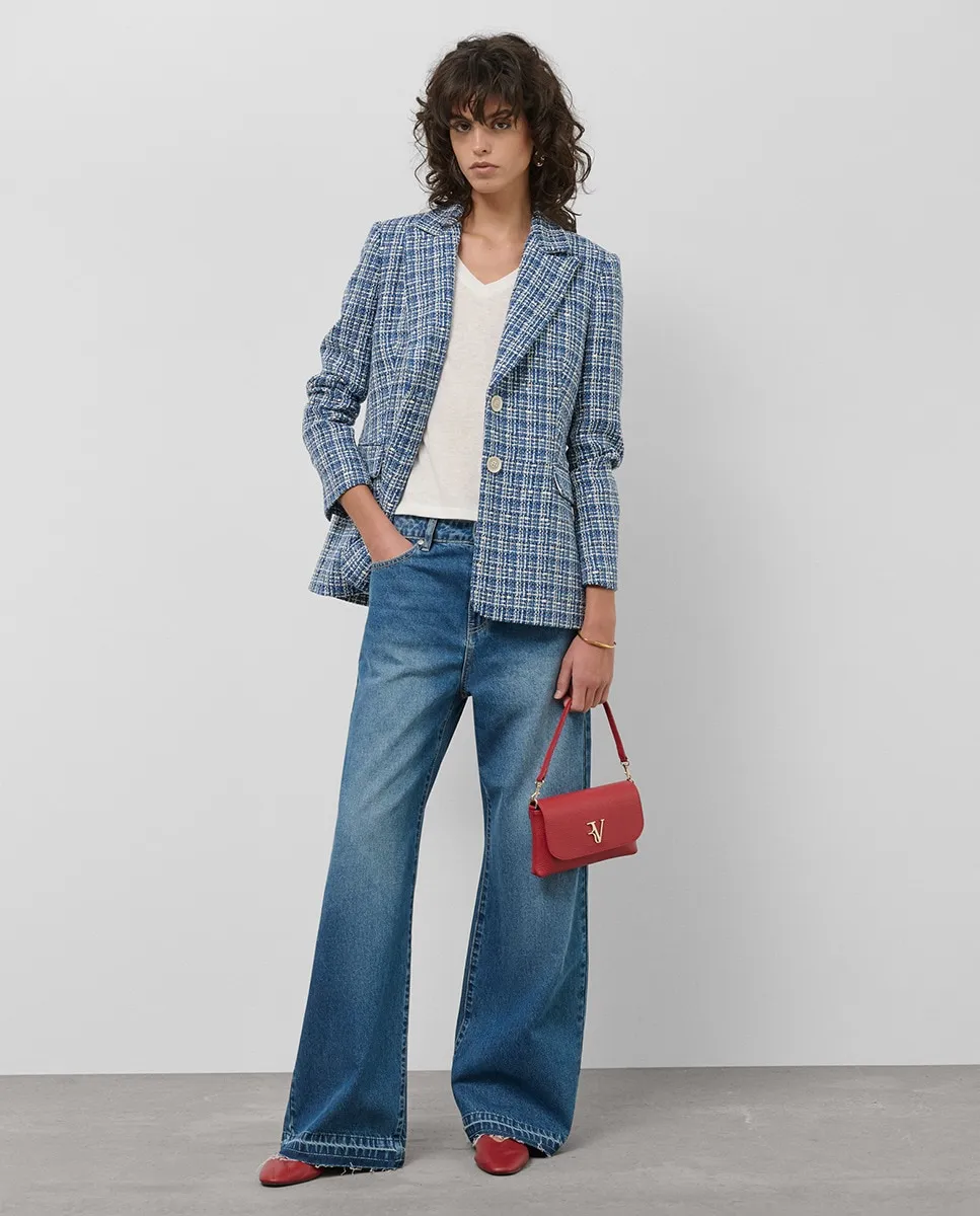 Женские джинсы широкого кроя Roberto Verino, тёмно-синий
Женские джинсы широкого кроя Roberto Verino, тёмно-синий