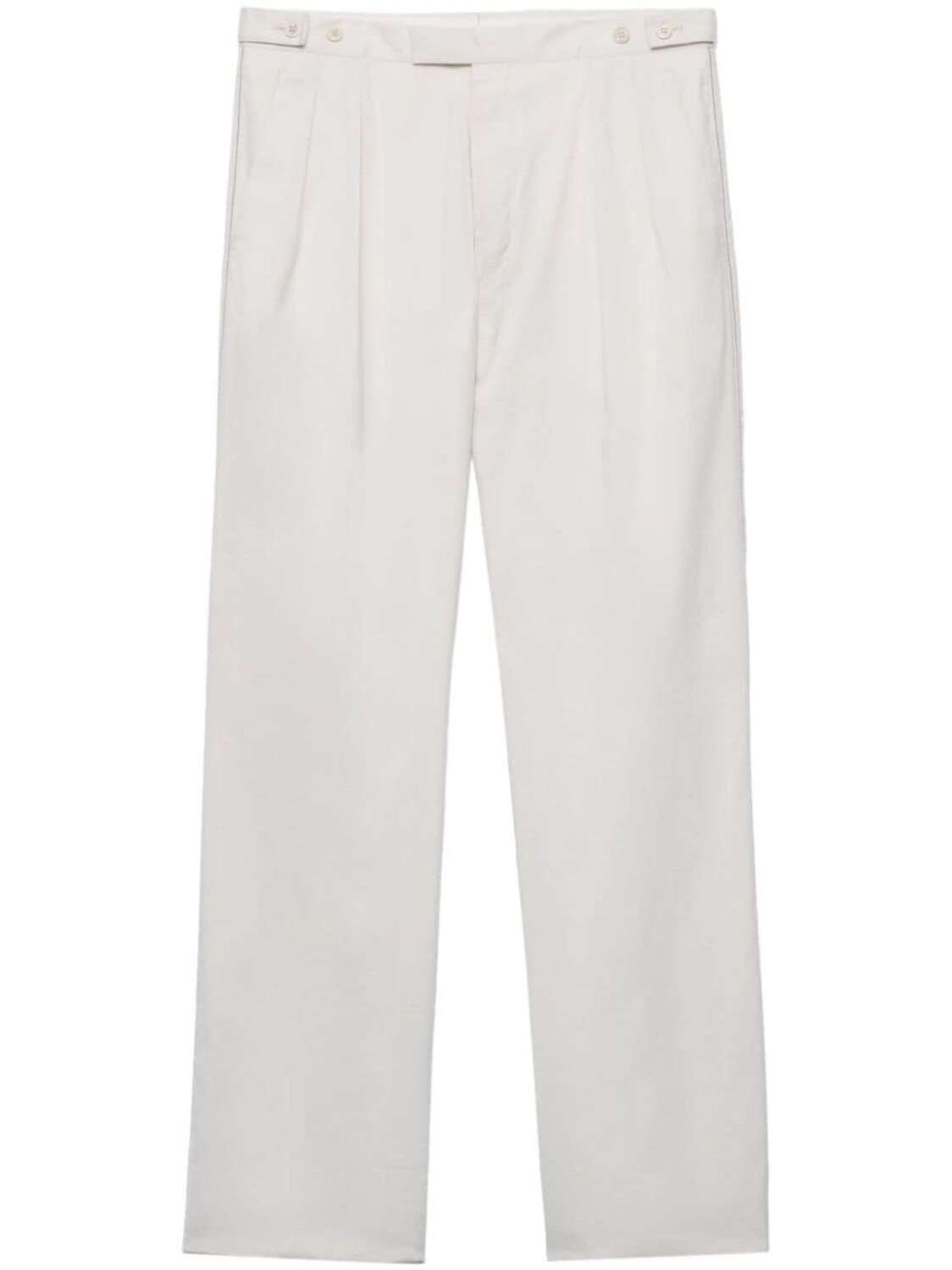 Брюки широкого кроя Prada, белый
Брюки широкого кроя Prada, белый