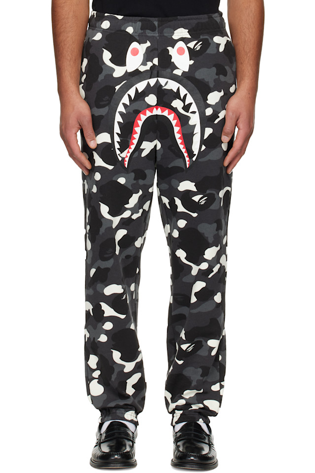 Городские камуфляжные спортивные штаны с изображением акулы Bape, черный
Городские камуфляжные спортивные штаны с изображением акулы Bape, черный