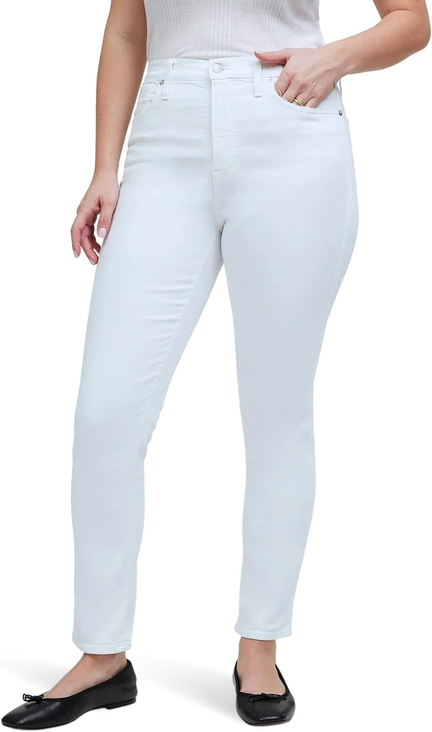 Джинсы Madewell High-Rise Stovepipe в цвете pure white
Джинсы Madewell High-Rise Stovepipe в цвете pure white