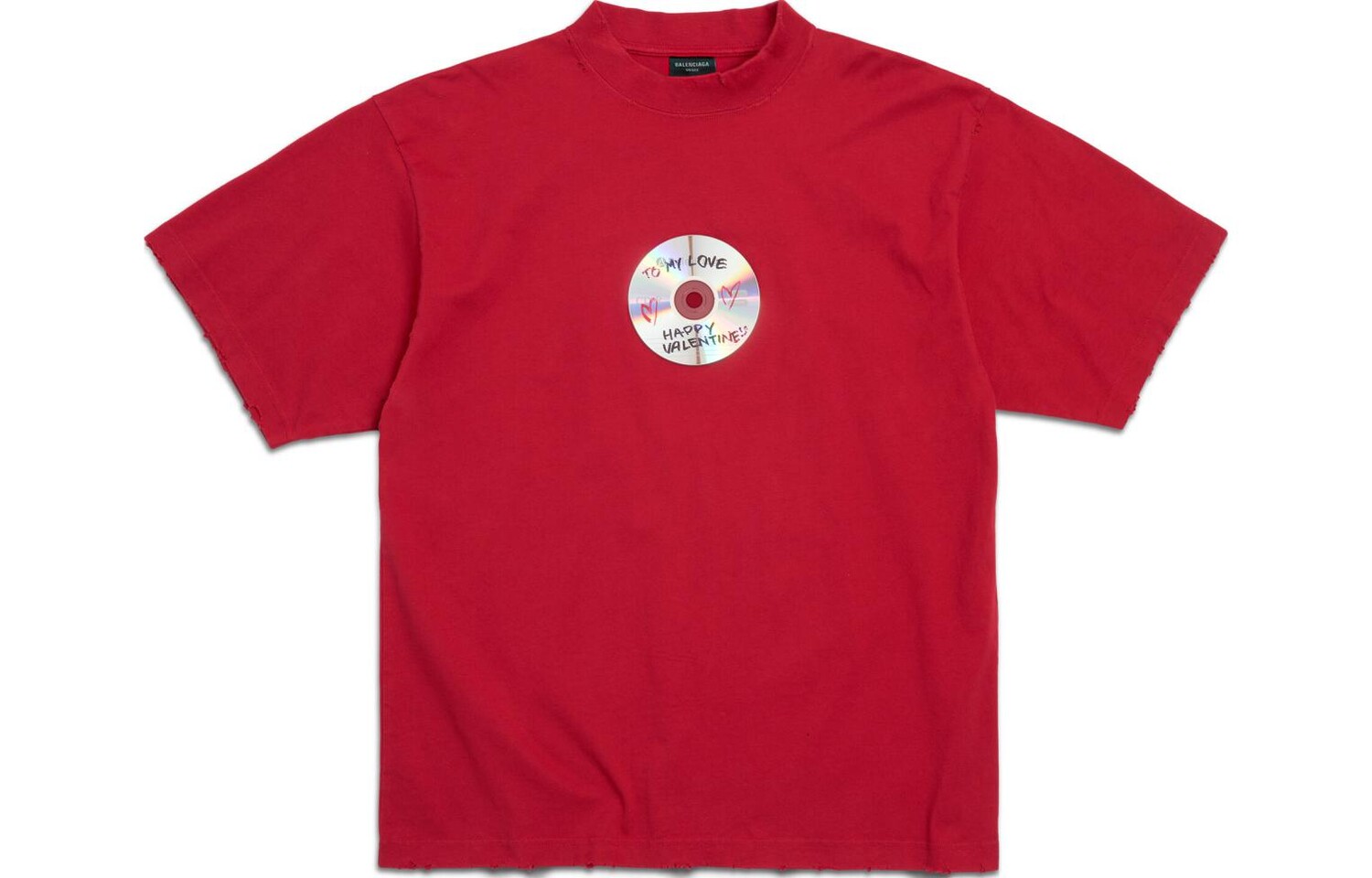 Футболка унисекс красная Balenciaga, красный
Футболка унисекс красная Balenciaga, красный