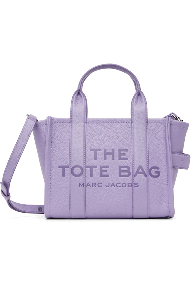 Marc Jacobs Фиолетовая кожаная маленькая сумка-тоут
Marc Jacobs Фиолетовая кожаная маленькая сумка-тоут