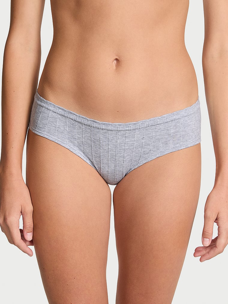 Бесшовные хлопковые трусики-хипхаггеры в рубчик Seamless, cotton rib medium heather grey
Бесшовные хлопковые трусики-хипхаггеры в рубчик Seamless, cotton rib medium heather grey