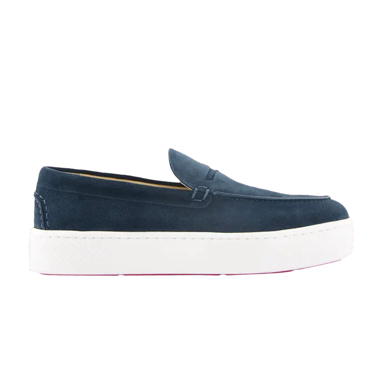 Кроссовки Christian Louboutin Paqueboat Flat Caspien, синий
Кроссовки Christian Louboutin Paqueboat Flat Caspien, синий