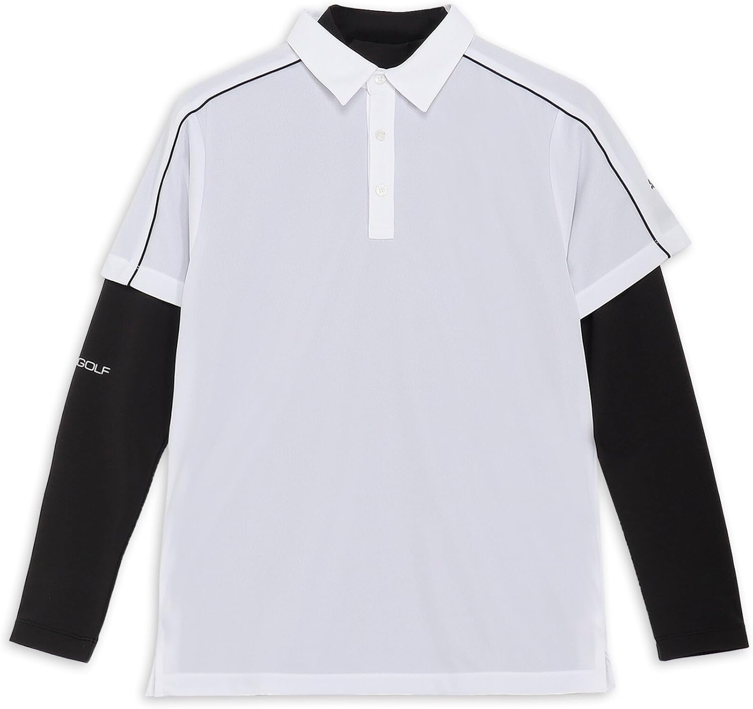 Футболка-поло Golf SB с принтом на спине и внутренними вставками Puma, белый
Футболка-поло Golf SB с принтом на спине и внутренними вставками Puma, белый
