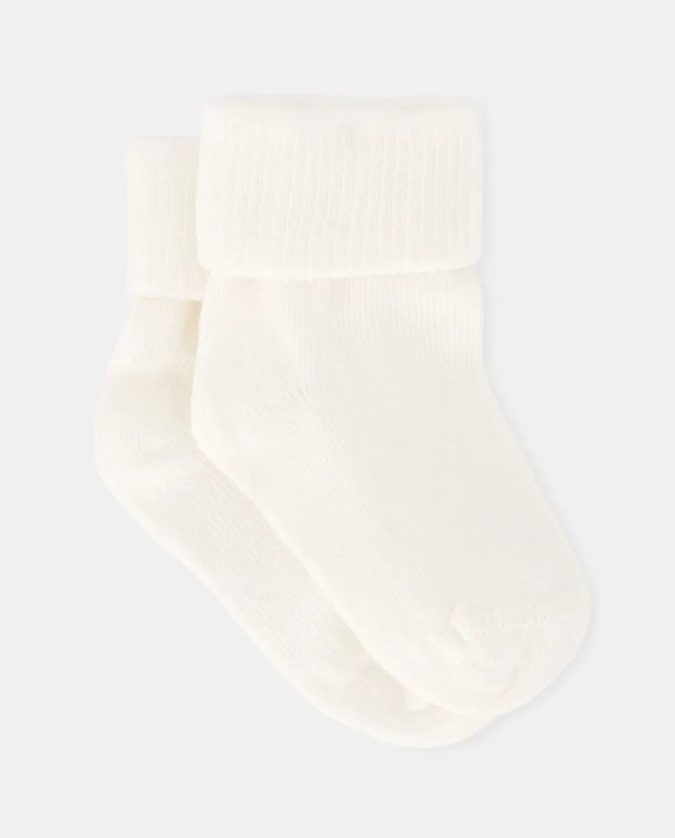 Упаковка из 2 однотонных носков для мальчиков с отворотами Cotton Juice, цвет Blanco roto
Упаковка из 2 однотонных носков для мальчиков с отворотами Cotton Juice, цвет Blanco roto