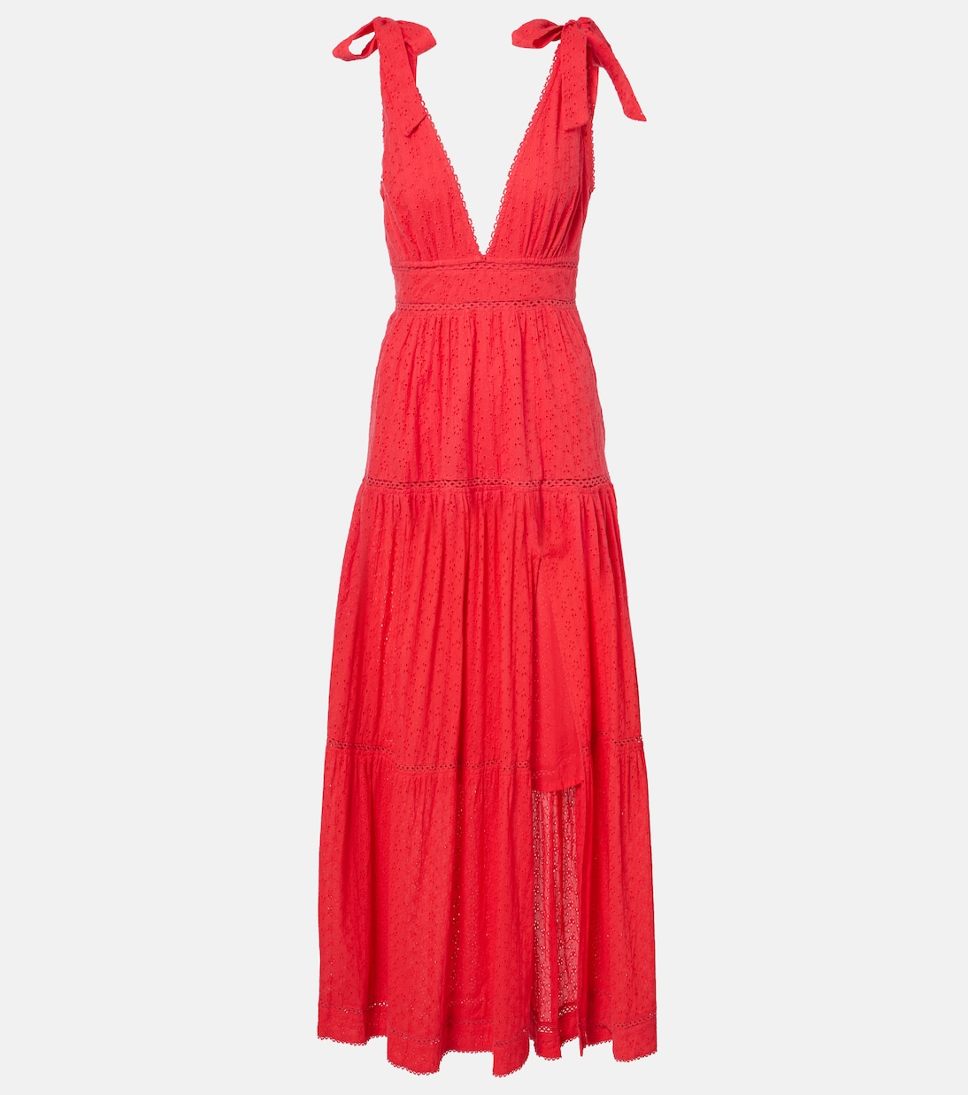 Хлопковое платье Poupette St Barth, Red Broderie
Хлопковое платье Poupette St Barth, Red Broderie