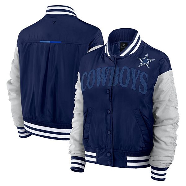 Женская куртка navy dallas cowboys elements wave на молнии Fanatics
Женская куртка navy dallas cowboys elements wave на молнии Fanatics