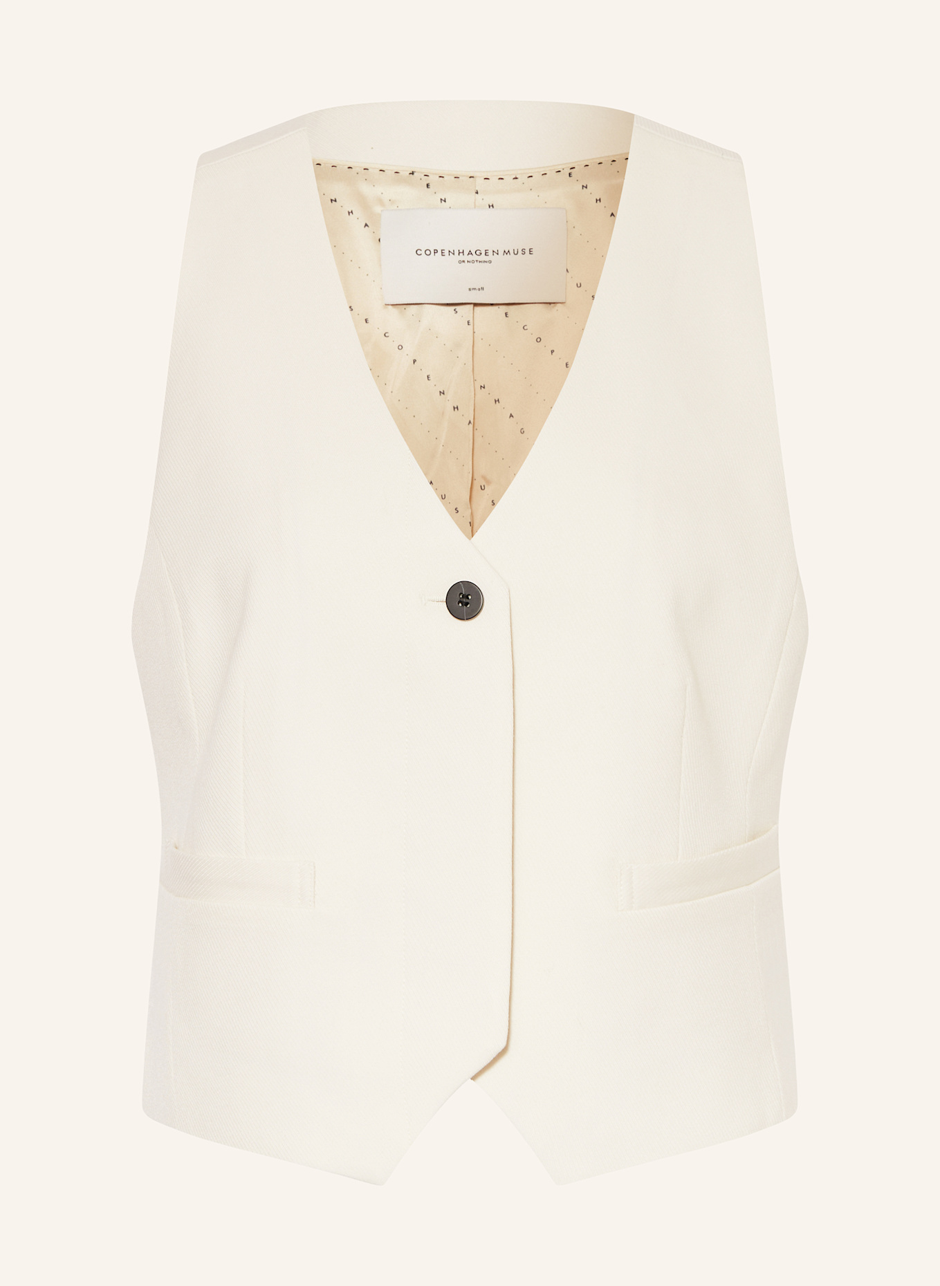 Пиджак жилет cmtailor Copenhagen Muse, экрю
Пиджак жилет cmtailor Copenhagen Muse, экрю