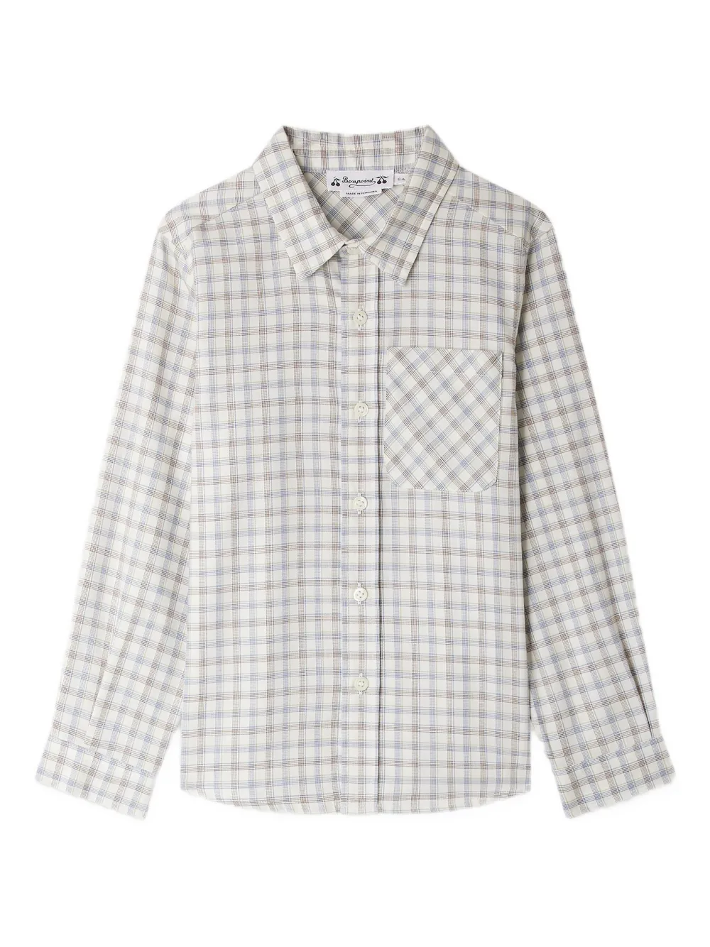 Рубашка Tango в клетку Bonpoint, нейтральный
Рубашка Tango в клетку Bonpoint, нейтральный