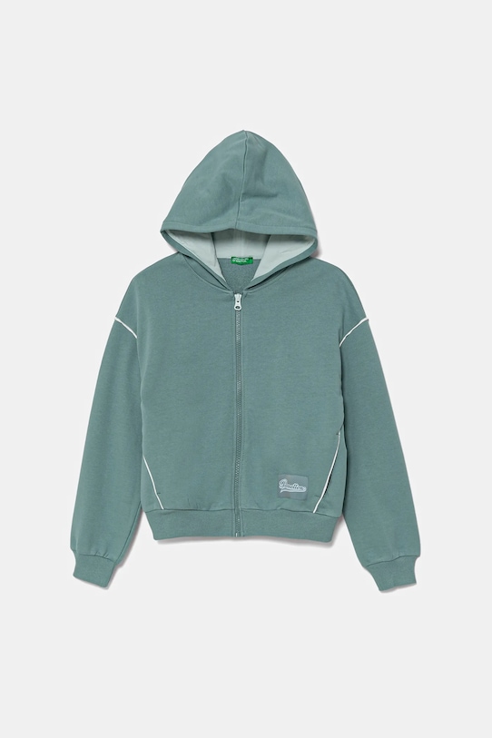 Детская хлопковая толстовка United Colors Of Benetton, бирюзовый
Детская хлопковая толстовка United Colors Of Benetton, бирюзовый