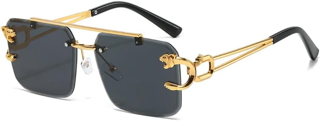 Солнцезащитные очки с защитой UV400 | Металлические двойные перемычки, градиентные линзы | Для женщин и мужчин, для занятий спортом на открытом воздухе и вождения DSVIGF, All Gray
Солнцезащитные очки с защитой UV400 | Металлические двойные перемычки, градиентные линзы | Для женщин и мужчин, для занятий спортом на открытом воздухе и вождения DSVIGF, All Gray