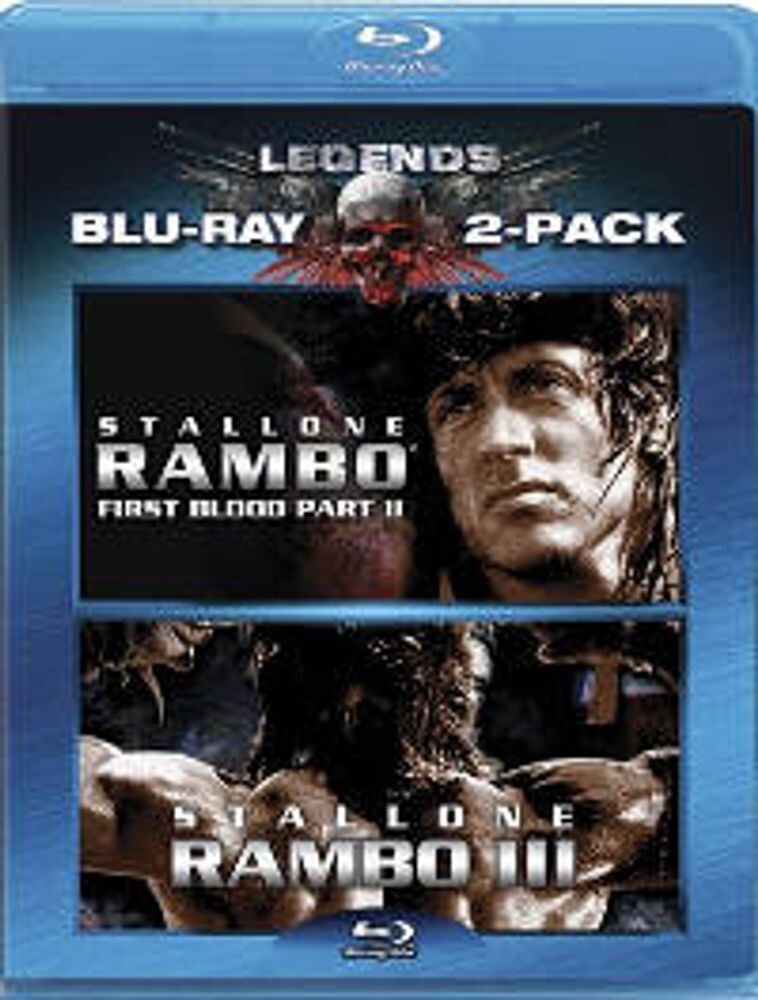 Диск Blu-ray Rambo: First Blood Part 2 & 3
Диск Blu-ray Rambo: First Blood Part 2 & 3
