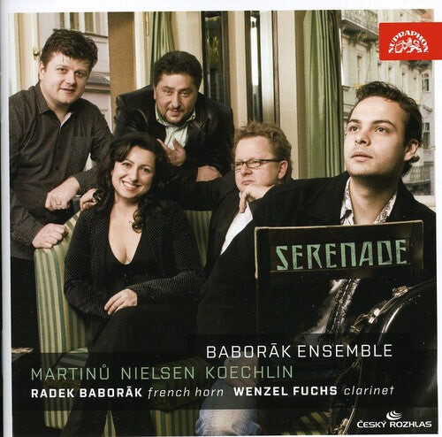 CD диск Martinu / Nielsen / Koechlin / Baborak / Fuchs: Serenade 
CD диск Martinu / Nielsen / Koechlin / Baborak / Fuchs: Serenade