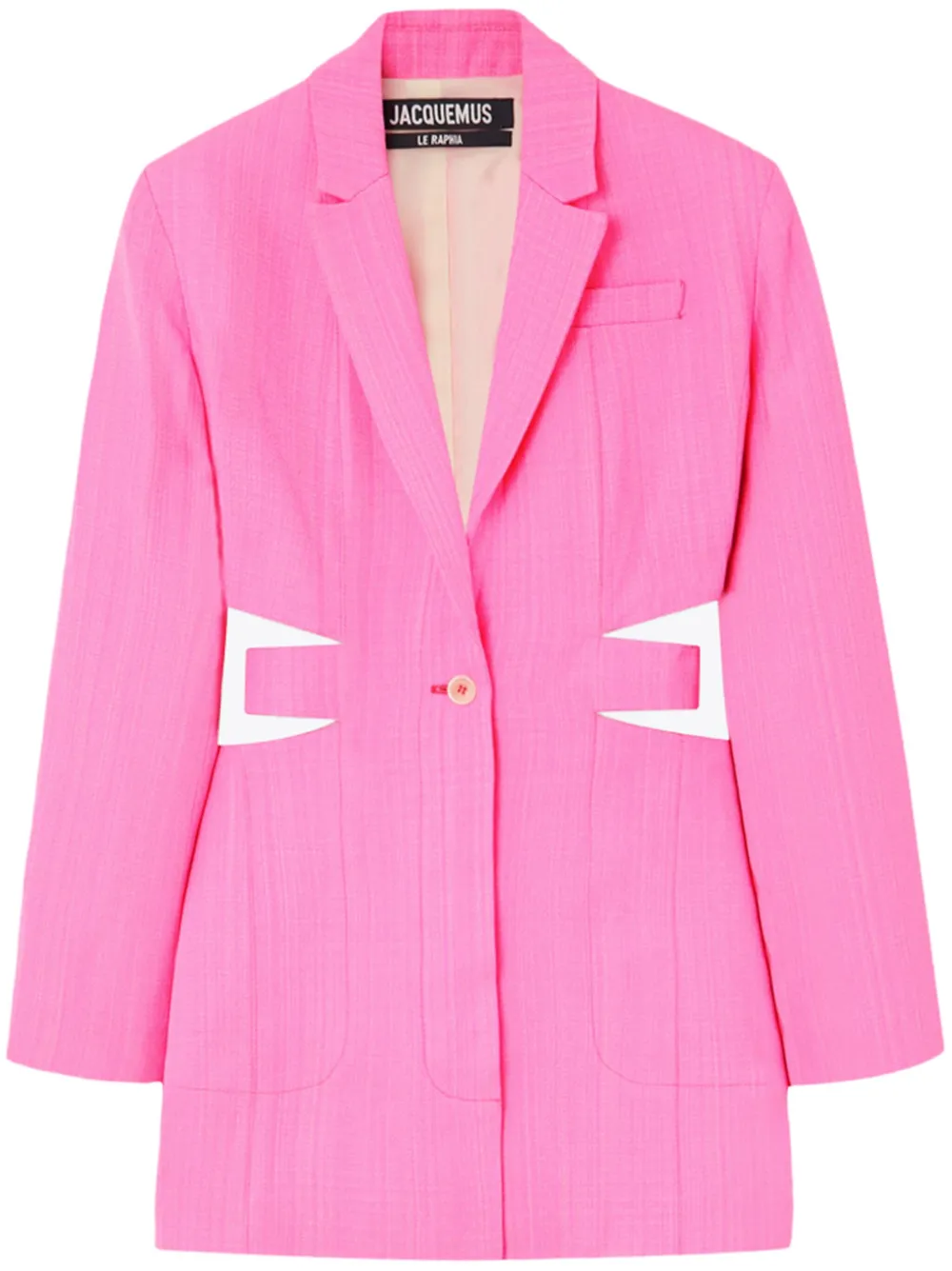 Платье-блейзер мини La Robe Bari JACQUEMUS, розовый
Платье-блейзер мини La Robe Bari JACQUEMUS, розовый