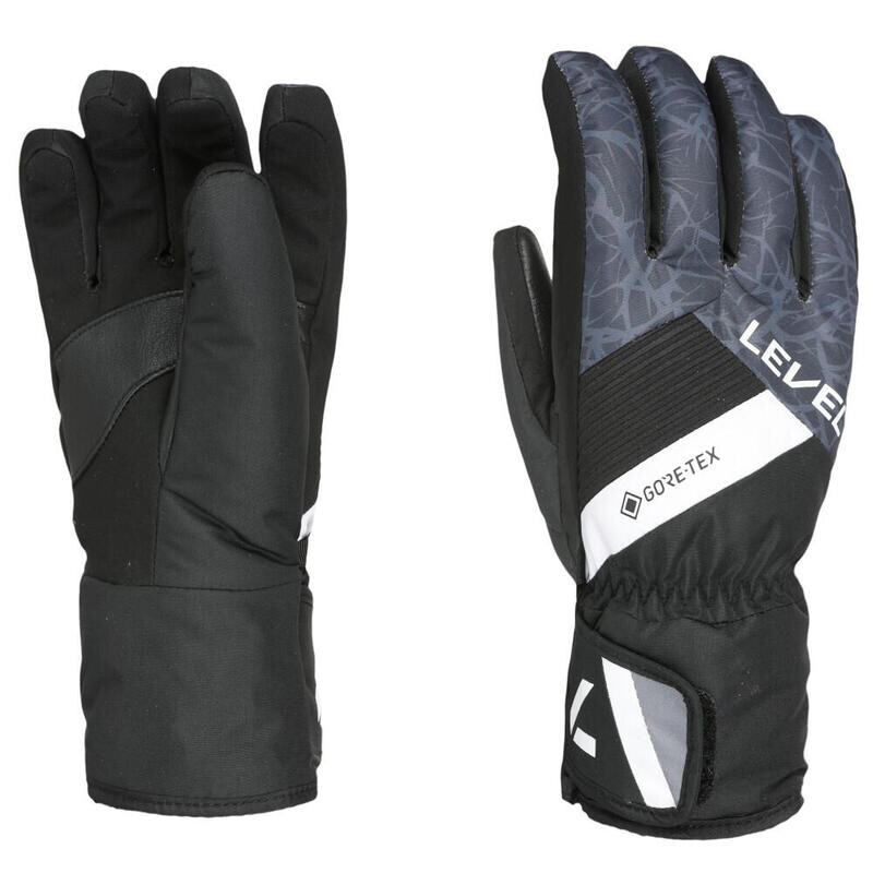 Детские лыжные перчатки Level, черный 
Детские лыжные перчатки Level, черный