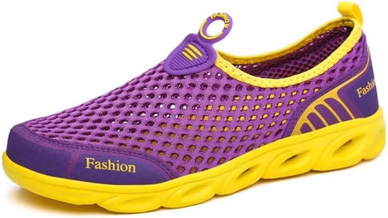 Мужские и женские легкие дышащие водные тапочки для реки и пляжа Zonkacen, желтый/фиолетовый
Мужские и женские легкие дышащие водные тапочки для реки и пляжа Zonkacen, желтый/фиолетовый
