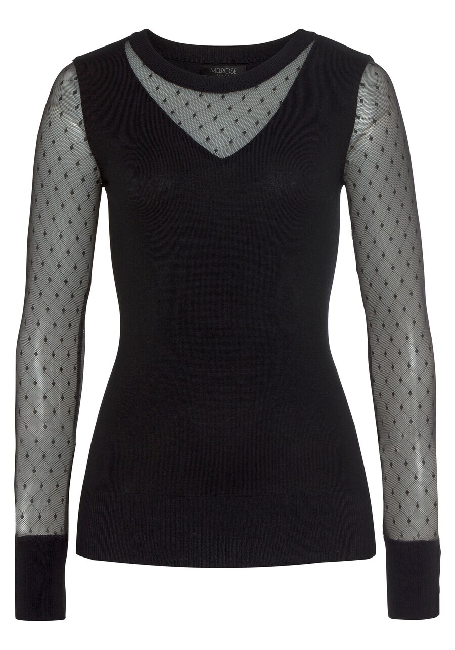 Лонгслив Melrose, черный
Лонгслив Melrose, черный