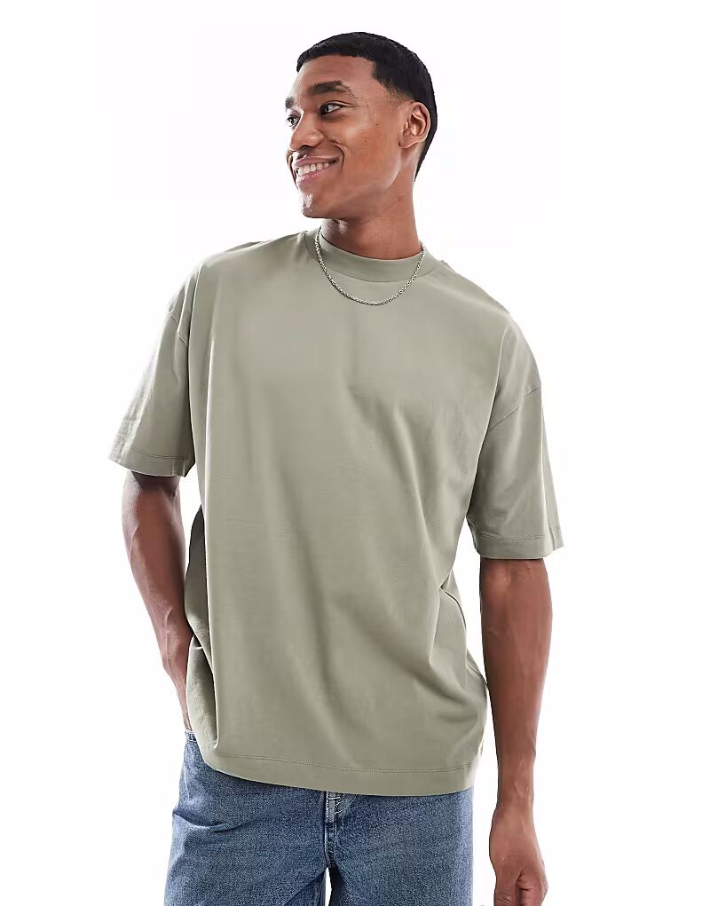 Футболка оверсайз Essentials цвета хаки Asos Design
Футболка оверсайз Essentials цвета хаки Asos Design