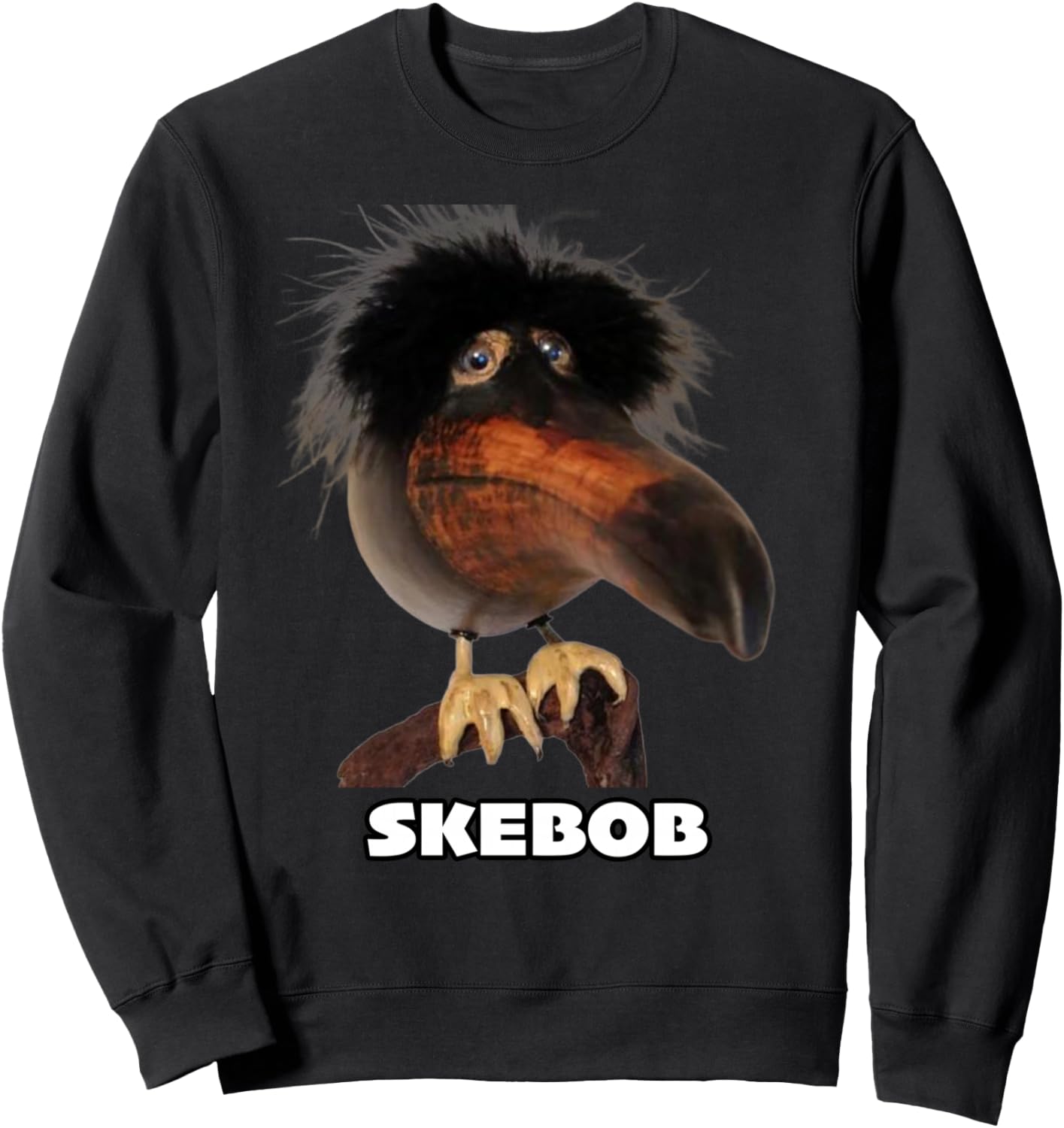 Толстовка с мемом Скебоб Skebob Bird Memes, черный
Толстовка с мемом Скебоб Skebob Bird Memes, черный