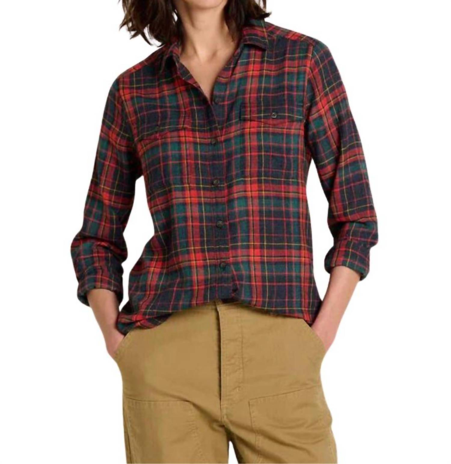 Рубашка Re-Form Flannel с длинными рукавами черного цвета TOAD&CO
Рубашка Re-Form Flannel с длинными рукавами черного цвета TOAD&CO