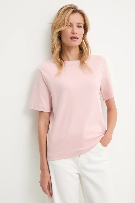 Хлопковая футболка Answear.Lab, розовый
Хлопковая футболка Answear.Lab, розовый