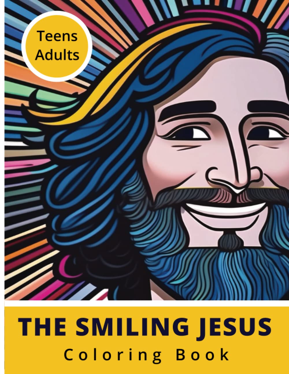 The Smiling Jesus: A Christian Coloring Book for Adults & Teens with scriptures (Independently published)
The Smiling Jesus: A Christian Coloring Book for Adults & Teens with scriptures (Independently published)