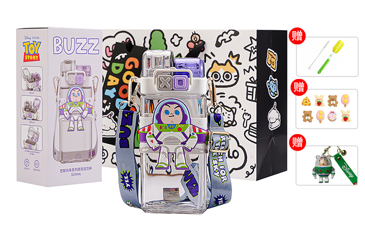Пластиковые стаканы для воды Disney, Buzz Lightyear (Send Cup Brush + Straw Brush + Graffiti Gift Bag + Random 3D*8 + Keychain)
Пластиковые стаканы для воды Disney, Buzz Lightyear (Send Cup Brush + Straw Brush + Graffiti Gift Bag + Random 3D*8 + Keychain)