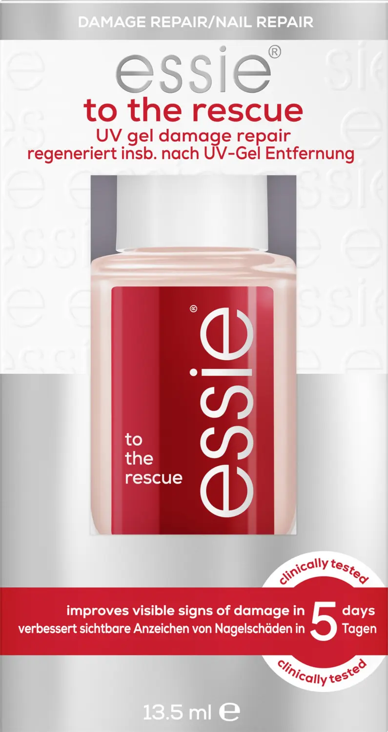Лак для ногтей essie To the rescue Nagelpflege reparierender Nagellack
Лак для ногтей essie To the rescue Nagelpflege reparierender Nagellack