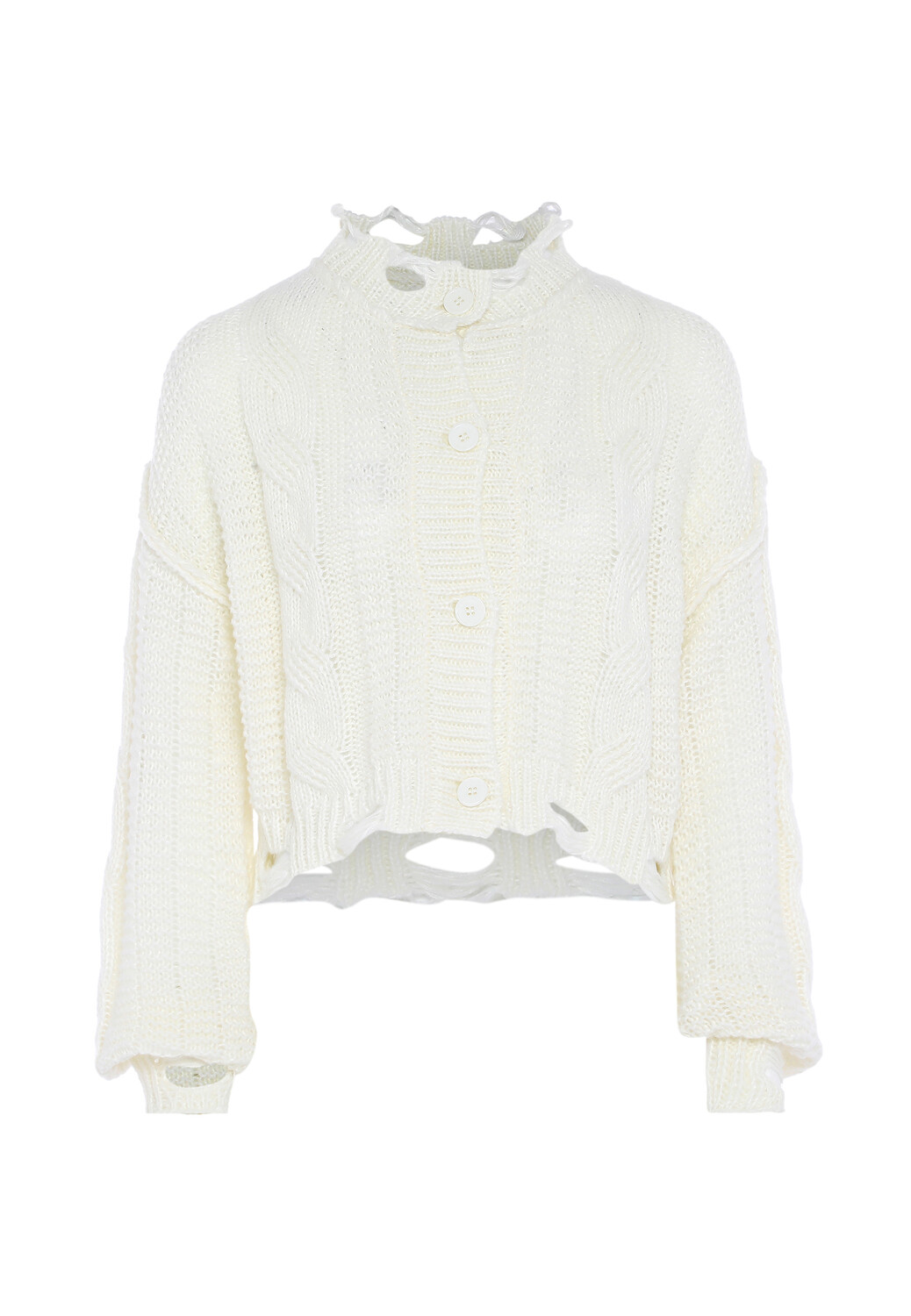 Толстовка myMo Strickjacke, белый
Толстовка myMo Strickjacke, белый