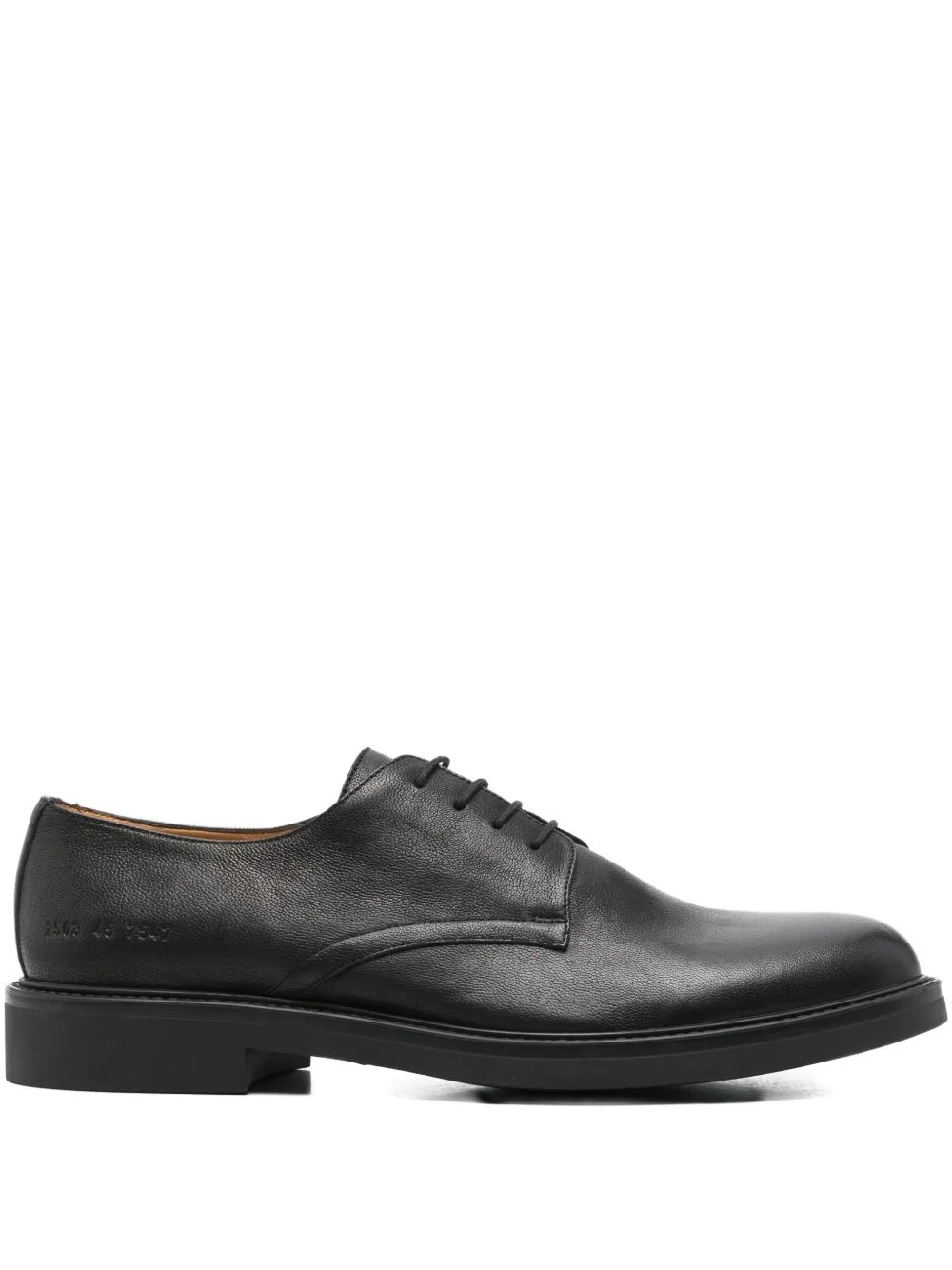 Кожаные туфли дерби на шнуровке Common Projects, черный
Кожаные туфли дерби на шнуровке Common Projects, черный