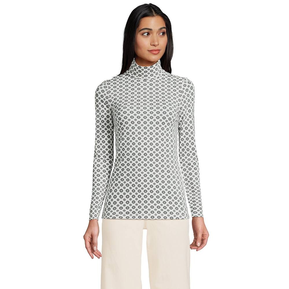 Женская легкая водолазка приталенного кроя Lands End Lands' End, цвет Ivory Encircle Geo
Женская легкая водолазка приталенного кроя Lands End Lands' End, цвет Ivory Encircle Geo