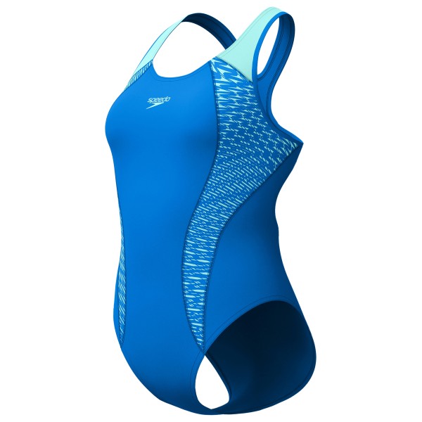 Женский купальник с узким вырезом Speedo, бирюзовый
Женский купальник с узким вырезом Speedo, бирюзовый