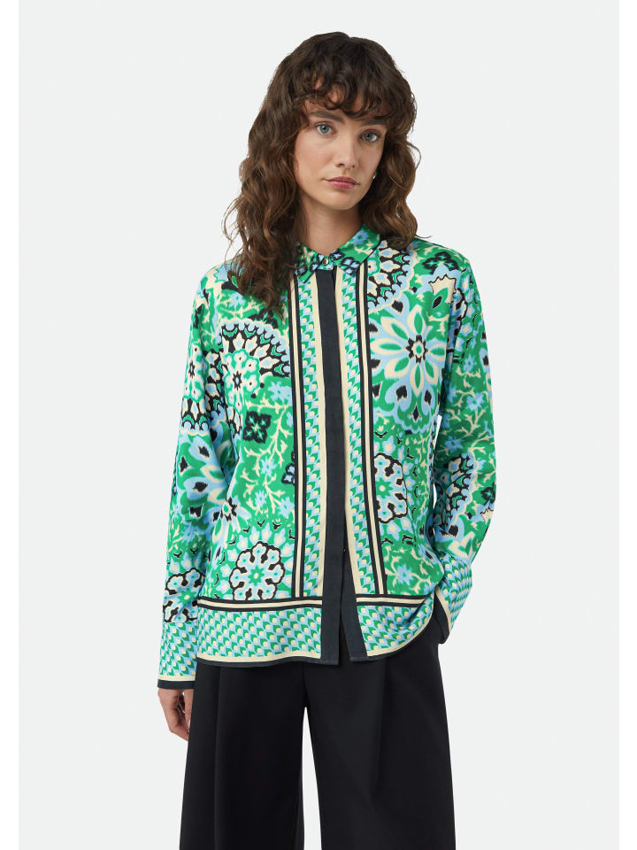 Блузка comma, зеленый
Блузка comma, зеленый