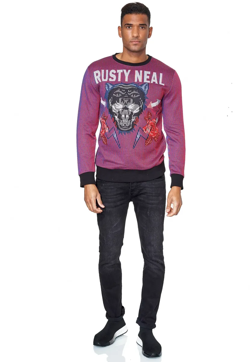 Толстовка Rusty Neal " Rusty Neal Sweater", с необычным принтом, цвет Mehrfarbig
Толстовка Rusty Neal " Rusty Neal Sweater", с необычным принтом, цвет Mehrfarbig