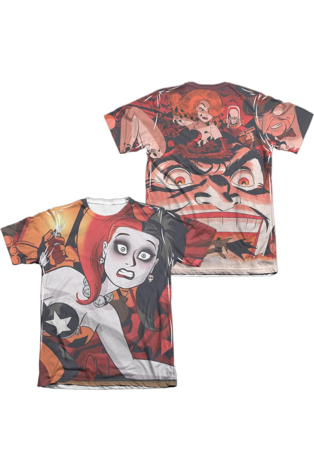 Футболка с коротким рукавом из полиэстера/хлопка для взрослых с принтом Batman Harley Cooke (спереди/сзади) Gildan, белый
Футболка с коротким рукавом из полиэстера/хлопка для взрослых с принтом Batman Harley Cooke (спереди/сзади) Gildan, белый