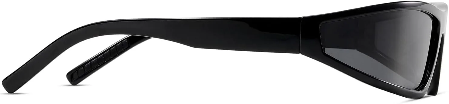 Футуристические солнцезащитные очки обтекаемой формы для мужчин и женщин, модные узкие квадратные оправы в стиле гангстера TIGA VINTA, 1 Polarized - Wider Frame
Футуристические солнцезащитные очки обтекаемой формы для мужчин и женщин, модные узкие квадратные оправы в стиле гангстера TIGA VINTA, 1 Polarized - Wider Frame