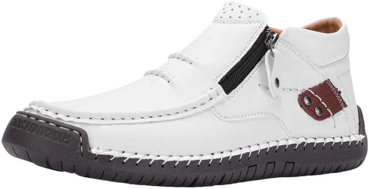 Мужские ретро-ботинки с молнией Hhhchpm, белый
Мужские ретро-ботинки с молнией Hhhchpm, белый