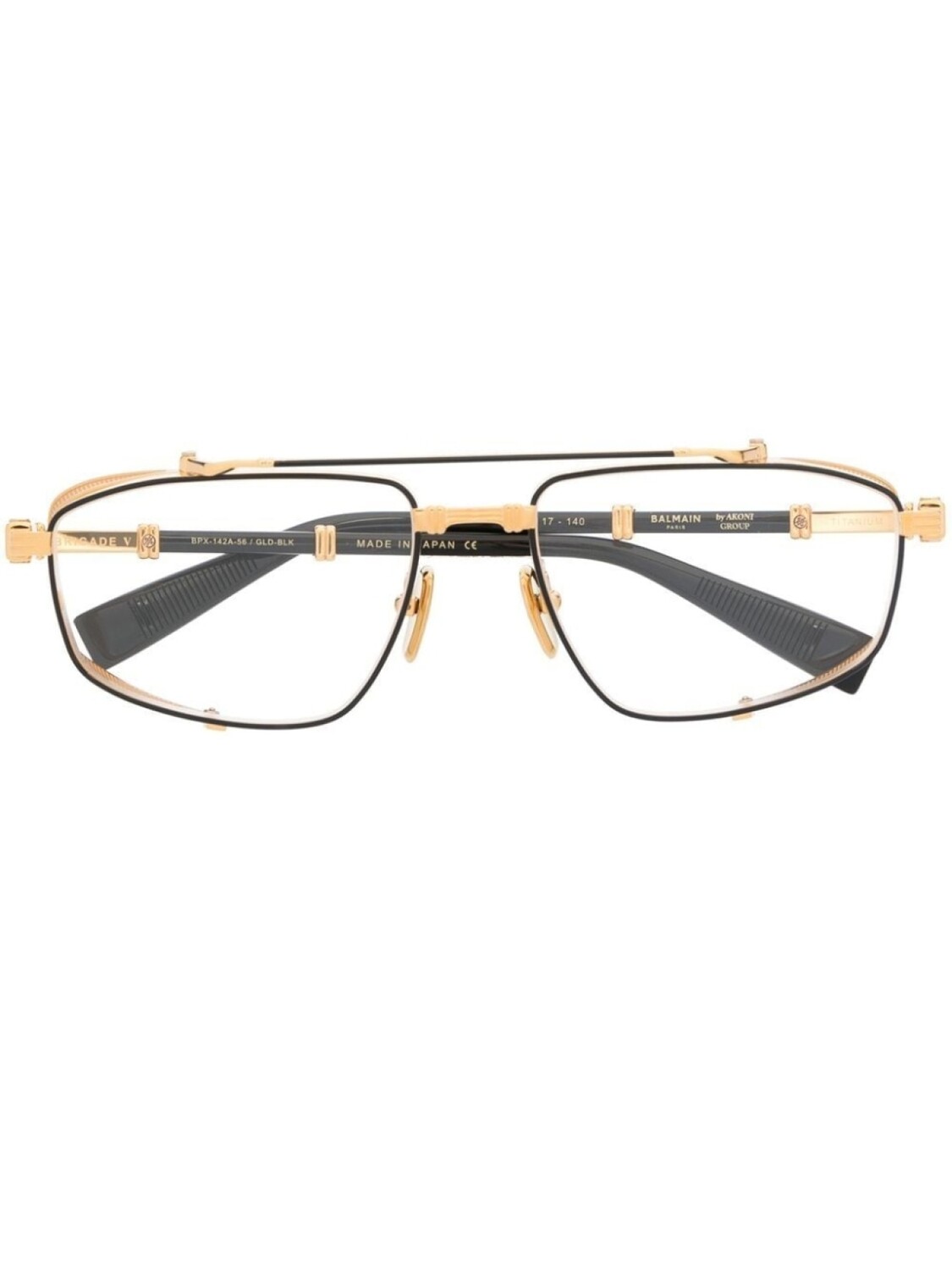 Balmain Eyewear очки-пилоты в двух тонах, черный
Balmain Eyewear очки-пилоты в двух тонах, черный