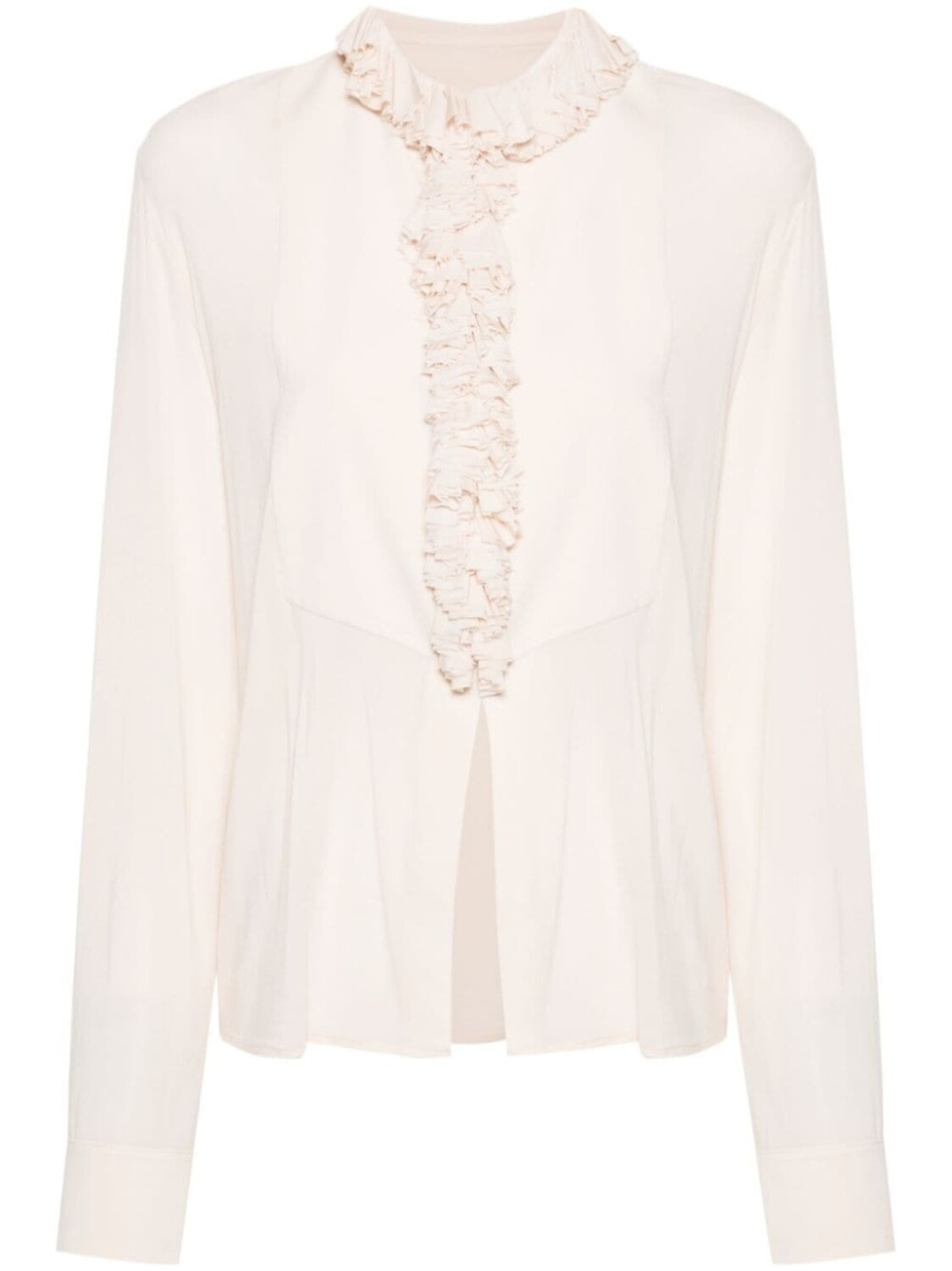 Полупрозрачная блузка с оборками Philosophy Di Lorenzo Serafini, розовый
Полупрозрачная блузка с оборками Philosophy Di Lorenzo Serafini, розовый