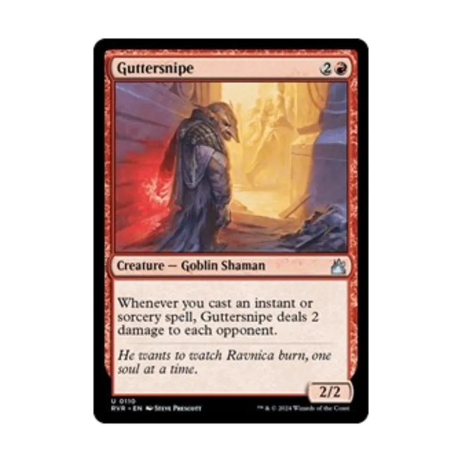 CCG Гатерснайп (U), MTG - Ravnica Remastered 
CCG Гатерснайп (U), MTG - Ravnica Remastered