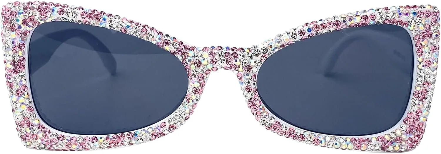 Солнцезащитные очки Crystal Diamond Sunglasses Women Rhinestone Butterfly Sunglasses Vintage Female Sparkling Party Sunglasses Eyewear mincl, 2pcs-white&pink
Солнцезащитные очки Crystal Diamond Sunglasses Women Rhinestone Butterfly Sunglasses Vintage Female Sparkling Party Sunglasses Eyewear mincl, 2pcs-white&pink