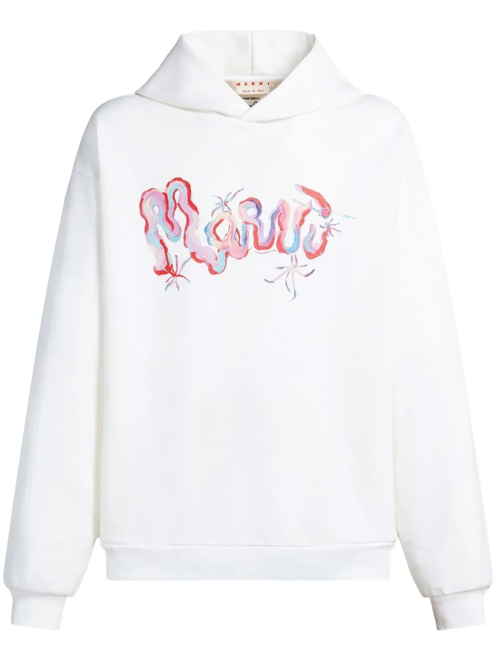 Худи с логотипом Marni, белый
Худи с логотипом Marni, белый