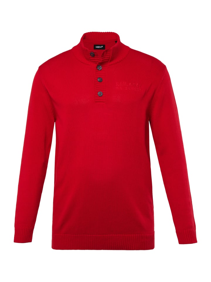 Пуловер Men Plus, красный 
Пуловер Men Plus, красный