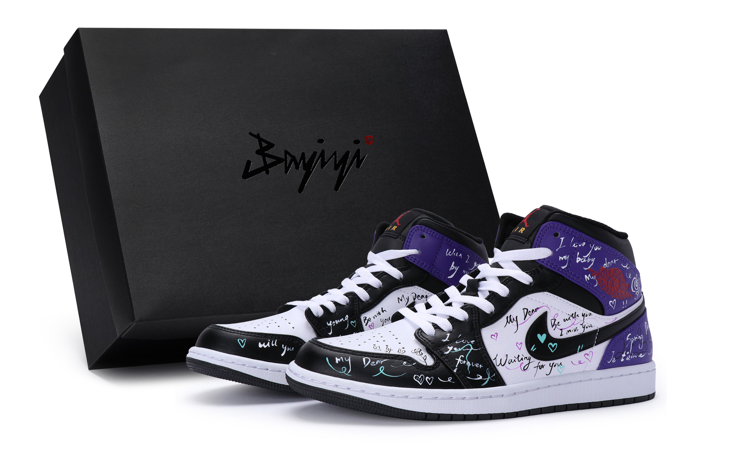 Jordan Винтажные баскетбольные кроссовки Air 1 женские высокие черно-фиолетовые черно-бело-фиолетовые, цвет Black White Purple
Jordan Винтажные баскетбольные кроссовки Air 1 женские высокие черно-фиолетовые черно-бело-фиолетовые, цвет Black White Purple