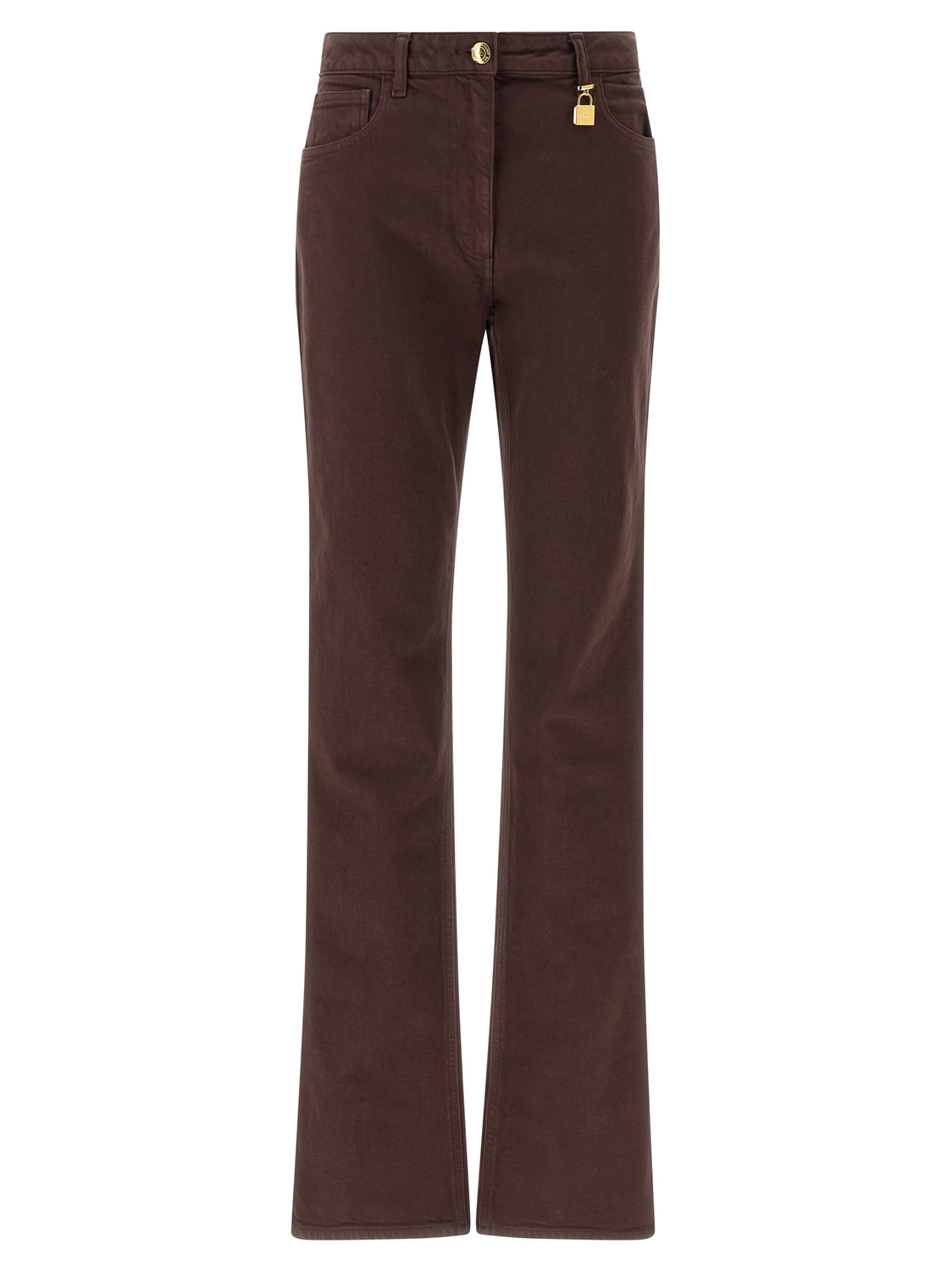 Джинсы с декоративным замочком Elisabetta Franchi, коричневый
Джинсы с декоративным замочком Elisabetta Franchi, коричневый