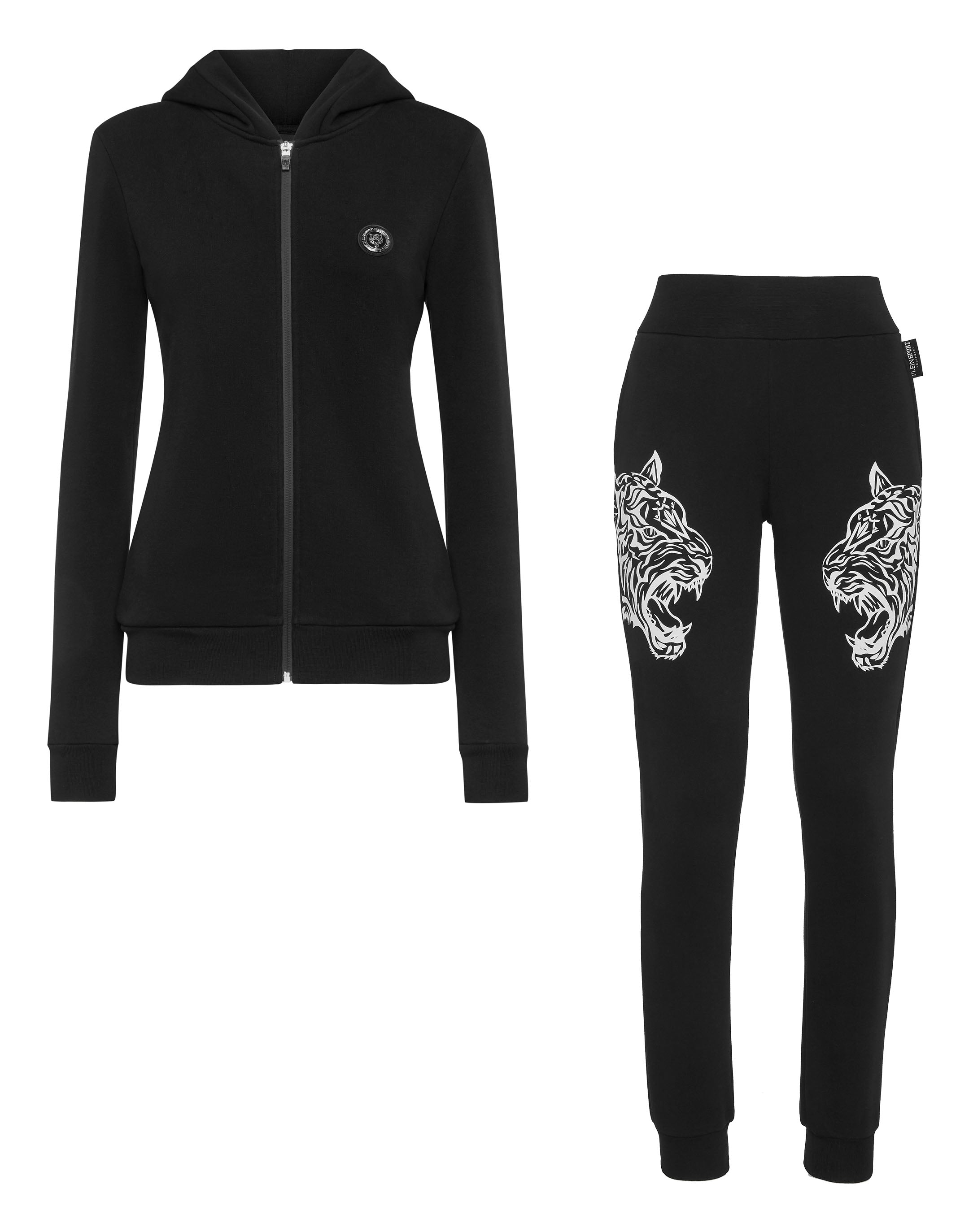 Спортивный костюм для бега: толстовка с капюшоном/брюки Tiger PLEIN SPORT, черный
Спортивный костюм для бега: толстовка с капюшоном/брюки Tiger PLEIN SPORT, черный