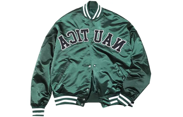 NAUTICA JAPAN Бейсбольная куртка унисекс, Green
NAUTICA JAPAN Бейсбольная куртка унисекс, Green